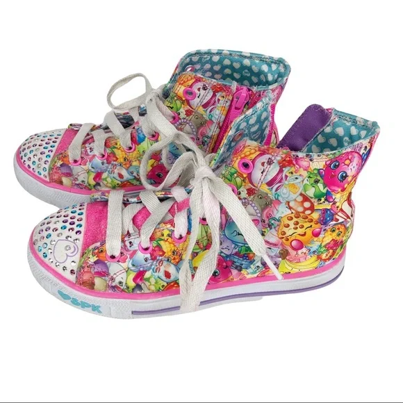 Skechers Shopkins High tops Kids Size